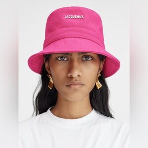 Jacquemus Fuchsia Bucket Hat